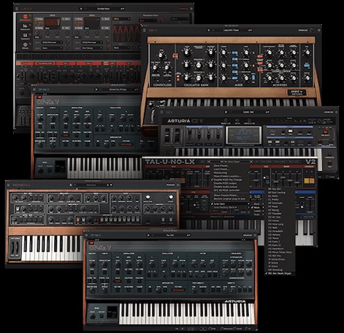 Reverb Machine「Synth Icons Bundle」Daft Punk、M83などの iconic な音をあなたのDAWで鳴らせる!往年の名機シンセが奏でた名曲サウンドを、現代のプラグイン環境で完全再現した音楽制作者のための永久保存バンドル|DTMプラグインセール