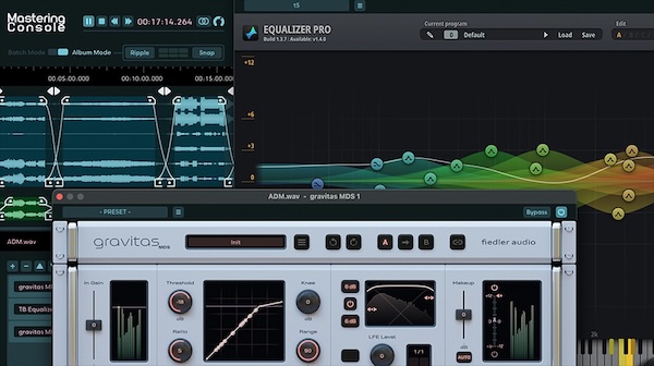 Fiedler Audio「Mastering Console 2」ステレオミックス・マスタリング数十年の経験をADM/BWFファイル処理に応用し、OBAM プラグイン・ホスティング対応でDolby Atmosミックス全体に最終的な輝きを施すワンストップ・ソリューション|DTMプラグインセール