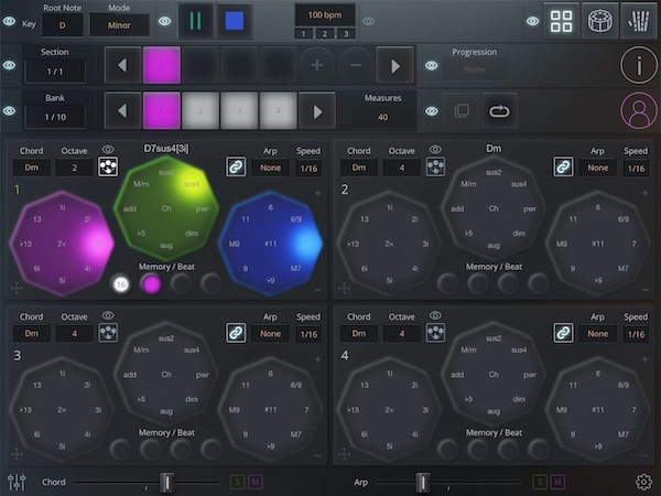 Chord Board「Chord Board」一本の指で729コード・バリエーションを操る!音楽理論も練習も不要で、8,000以上のコード全体から単一指で各コードの無限のバリエーションをアンロック・シーケンス可能にする、創造性解放プラットフォーム|DTMプラグインセール