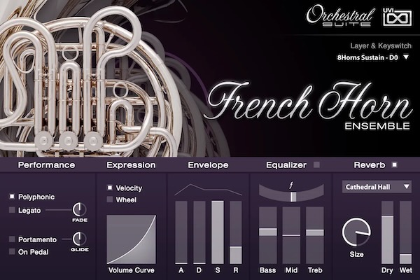 UVI「Orchestral Suite」60以上のクラシック楽器を一つの手頃なパッケージに集約!弦楽器・金管楽器・木管楽器・打楽器・フル合唱と美しいカテドラル・オルガン・チェンバロ・セレスタを含む補完楽器まで、完全なオーケストラを自由に制御可能な統合オーケストラル・スイート|DTMプラグインセール