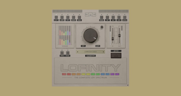 United Plugins「Lofinity」単なるロー・ファイ・エフェクトではない!複雑でキャラクター豊かなサウンド設計可能なクリエイティブ・エンジンにより、VHSテープからビニール・レコード、回路曲げゲーム・コンソール音まで無限に組み合わせ可能ロー・ファイ・アルゴリズム・デザイナー|DTMプラグインセール