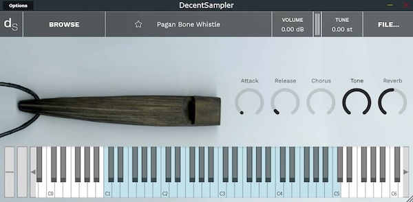 Necatuss「Pagan Bone Whistle」古代の儀式で響いた笛の音が現代に蘇る!ゲーム・映画・アンビエント制作に最適な原始と幻想が交差する骨笛の音世界|DTMプラグインセール