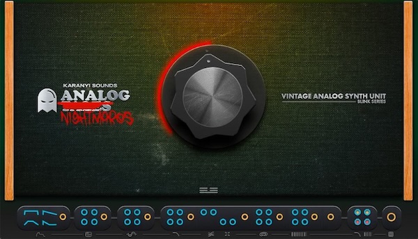 Karanyi Sounds「Analog Nightmares」80年代ホラー映画の恐怖と退廃をアナログシンセで再現!ビンテージシンセの質感と現代的サウンドデザインが融合した、アナログの揺らぎが紡ぐダークシネマティック音源|DTMプラグインセール