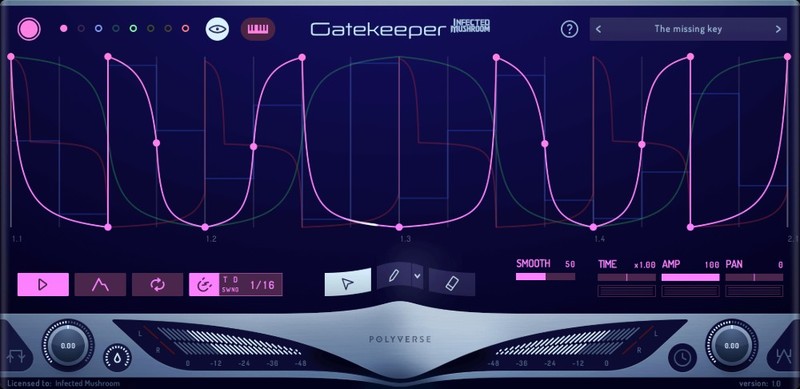 Polyverse「Gatekeeper」"沈黙"でオーディオに新しい命を吹き込む!ユニーク可変スムージング・アルゴリズムで劇的でパンチのあるゲーティング・シーケンシング実行しながら、クリック・ポップ排除して出力を滑らかに保つ次世代ボリューム・モジュレーション|DTMプラグインセール