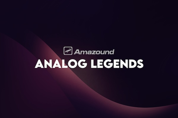 Amazound「Analog Legends Bundle for Kontakt」アナログシンセの音をリアルに再現しながら快適な制作環境を実現!JunoやProphet、Minimoogなど名機11機種のサウンドを完全再現|DTMプラグインセール