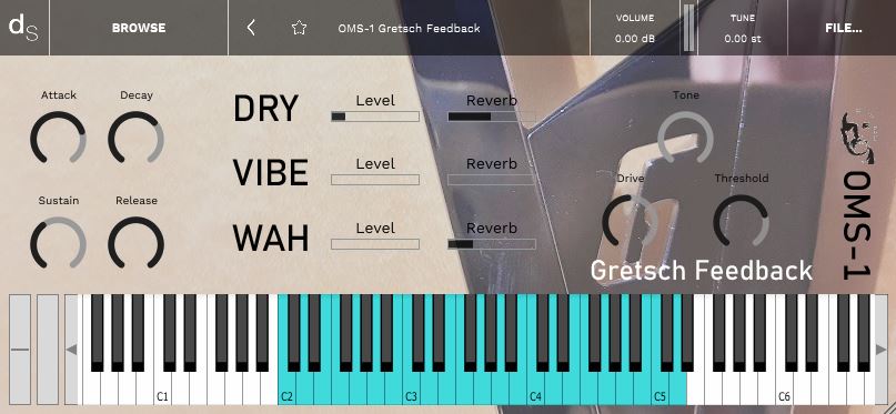 Oberton Makes Samples「Gretsch Feedback」本物のギターフィードバックを思いのままに再現!ノイズ、アンビエント、実験音楽に欠かせない“あの音”を簡単に取り入れられるサンプリング音源|DTMプラグインセール