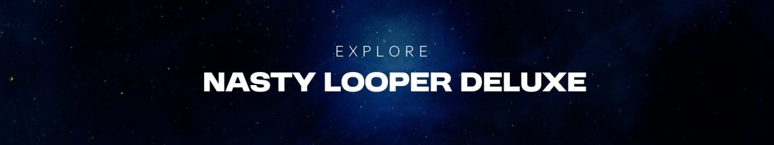 Psytrance Plugins「Nasty Looper Deluxe」ライブパフォーマンスからスタジオでの本格制作、さらにはマスタリングまで!思いついた瞬間を逃さずトラック制作まで一気に完結できる万能プラグイン|DTMプラグインセール
