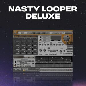 Psytrance Plugins「Nasty Looper Deluxe」ライブパフォーマンスからスタジオでの本格制作、さらにはマスタリングまで!思いついた瞬間を逃さずトラック制作まで一気に完結できる万能プラグイン|DTMプラグインセール