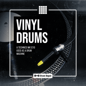 Drum Depot「Vinyl Drums – Technics 1210 mkII as a drum machine」破壊音、ノイズ、スクラッチを武器にビートを刻むという選択肢!レコード好きにはショックな音ばかりを詰め込んだ、ターンテーブル生まれの異色ドラムキット|DTMプラグインセール