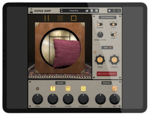 AudioThing「Gong Amp」希少ディスコン・アンプリファイアーを、複雑なコンボリューション処理・物理モデリング・フィードバック・システム混合でオリジナル応答性に忠実かつサウンドデザイン可能性超越する楽器として実現|DTMプラグインセール