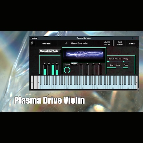 Necatuss「Plasma Drive Violin」プラズマドライブによる“揺らぎ・歪み・電気的テクスチャ”がもたらす唯一無二のサウンド世界!電気ノイズとバイオリンが融合した音源|DTMプラグインセール