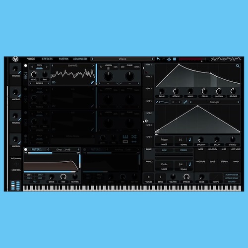 Dystopian Waves「Free Wavetable Pack」SerumやVitalで使える!256フレーム×2048サンプルのなめらかで厚みのある音を作り出すウェーブテーブルパック|DTMプラグインセール