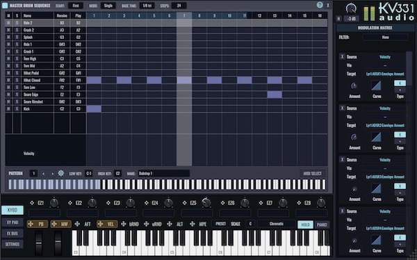 KV331 Audio「SynthMaster 3 Player」シンセ初心者でも挫折しない！4,000音色以上のプロ仕様プリセットを自由に扱える多機能シンセサイザー｜DTMプラグインセール