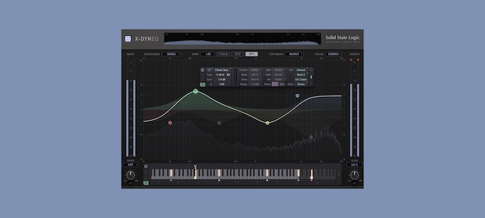 Solid State Logic「X-DynEQ」SSL史上最も高度なEQプラグイン!録音・ミキシング・マスタリング中のダイナミック・イコライゼーション決定的ツールとして、DAW利用可能な究極EQツール|DTMプラグインセール