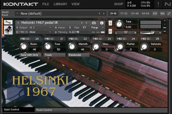 Mikko Patama Music「Helsinki 1967 Small Upright Piano」フィンランドで生まれ、家族の歴史と共に育った小さなピアノを丁寧にサンプリング!記憶と時間が宿る1967年製アップライトピアノ音源|DTMプラグインセール