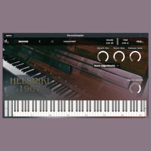 Mikko Patama Music「Helsinki 1967 Small Upright Piano」フィンランドで生まれ、家族の歴史と共に育った小さなピアノを丁寧にサンプリング！記憶と時間が宿る1967年製アップライトピアノ音源｜DTMプラグインセール