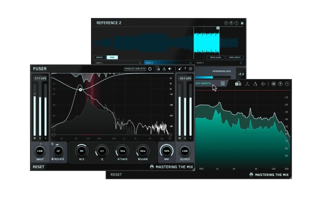 Mastering The Mix「Bestsellers Bundle」宅録・DTMerの強い味方!プロ音源との違いを数値と視覚で見抜き、共振・濁りを的確に補正する3大人気プラグインがセットになった“本気の音質改善バンドル