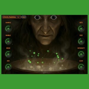 Kushview「Witch's Brew Bitcrusher」ただ音を劣化させるだけじゃない!バブルモジュレーション・視覚的フィードバック・高機能コントロールが融合した、ビットクラッシャーの概念を覆す有機的クラッシュサウンド|DTMプラグインセール
