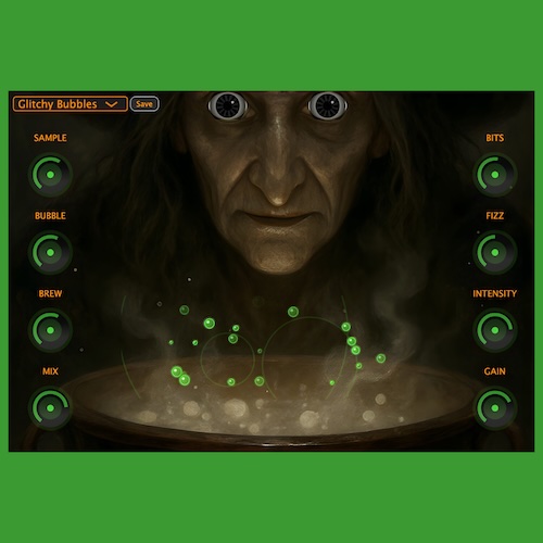 Kushview「Witch's Brew Bitcrusher」ただ音を劣化させるだけじゃない!バブルモジュレーション・視覚的フィードバック・高機能コントロールが融合した、ビットクラッシャーの概念を覆す有機的クラッシュサウンド|DTMプラグインセール