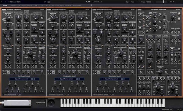 KORG「KORG Collection 6」2025年追加の3楽器(TRINITY・PS-3300・SGX-2)により世代を超えるシンセサイザー博物館として完成し、KORGの伝説的サウンドを19プラグインで提供するシンセサイザー完全再現コレクション|DTMプラグインセール