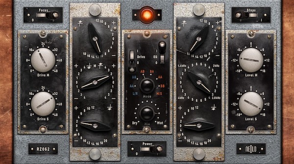 Plugin Alliance「NEOLD RZ062」録音史上最も甘美なEQカーブ！専用PivotとPresenceモジュールをステレオ・Mid/Sideマトリックスで美しく調整し、オリジナル同等のヴィンテージ・チューブ・トーン・シェイピングを提供する豪華チューブ・イコライザー｜DTMプラグインセール