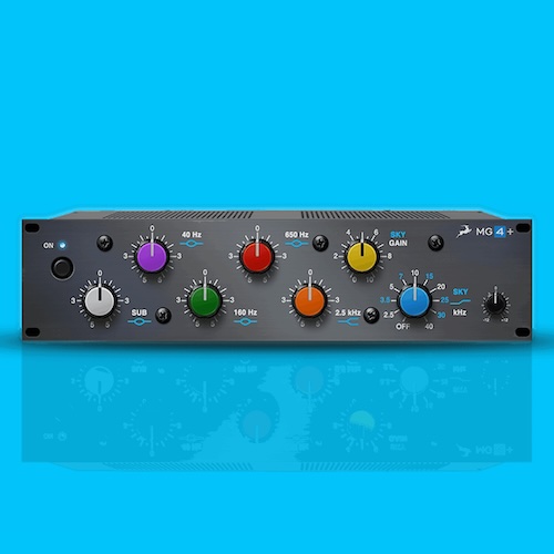 Antelope Audio「MG4+」ボーカルやアコースティック楽器の高域が驚くほど自然に美しくなる!SKY BAND搭載で高域に魔法のようなツヤを加えられる6バンドEQ|DTMプラグインセール