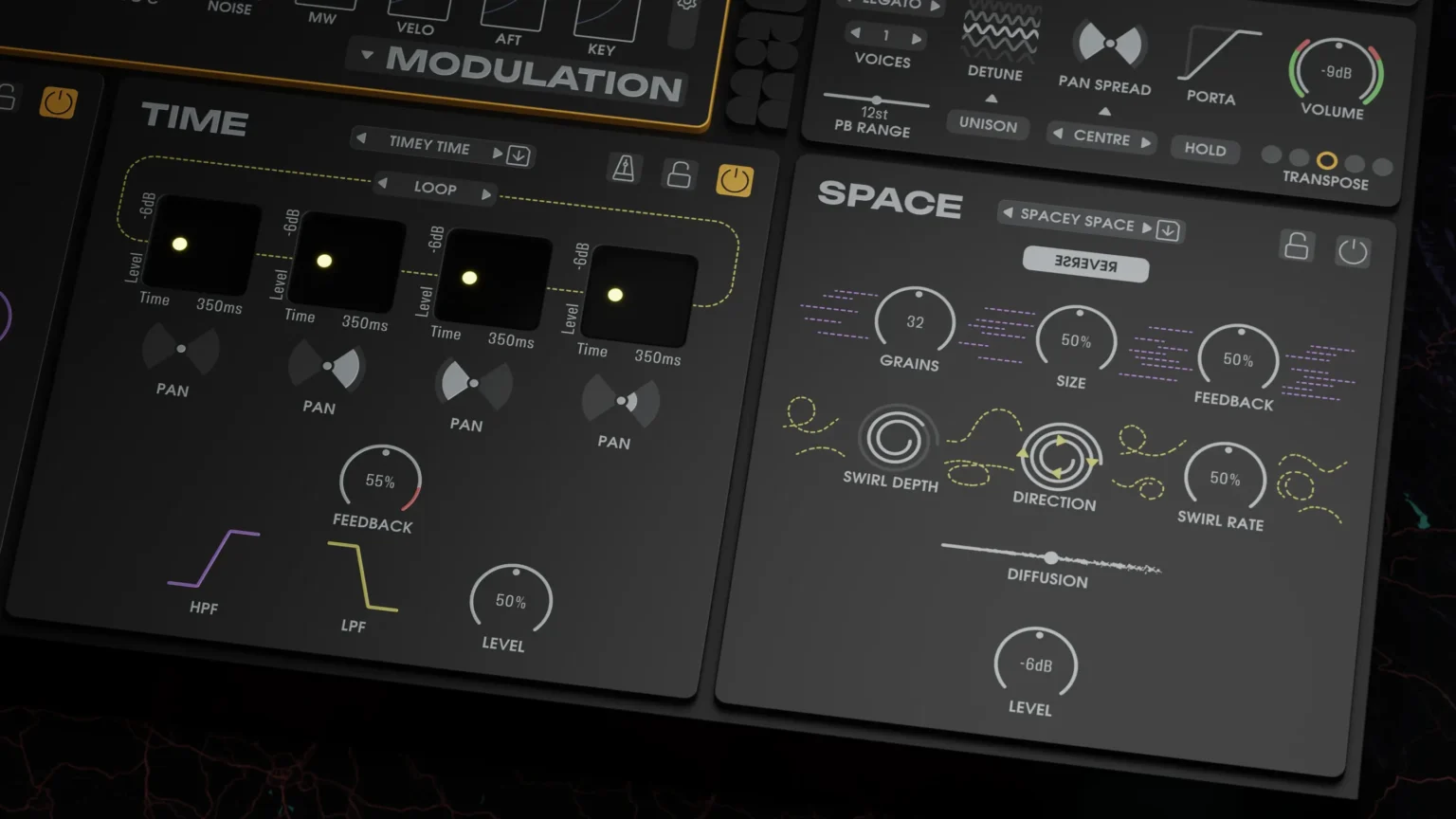 GForce Software「MAP」ヴィンテージの魂と現代の革新が交差する場所!3つのユニークなオシレーター、デュアルフィルター、そして有機的なモジュレーションで未踏の音世界を切り拓くシンセサイザー|DTMプラグインセール
