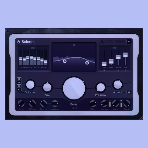 Auburn Sounds「Selene v1.0.0(Free Edition)」プロも唸る音質と操作性!ダッキング・ゲート・ヴィンテージ・EQ機能まで揃った無料の高性能リバーブ|DTMプラグインセール