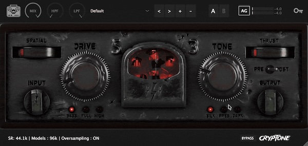 Tone Empire「Cryptone」60〜80年代クラシックレコードのアナログトーンを、学習曲線ゼロで即座に手に入れる!ニューラルネットワーク技術と精密なトーンシェイピングが実現する『インスタント・ヴィンテージ』プラグイン|DTMプラグインセール