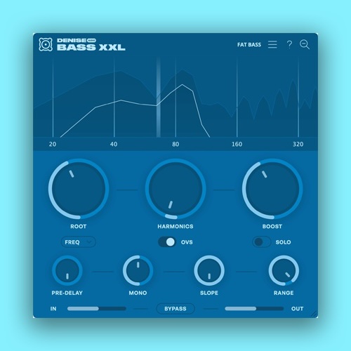 Denise Audio「Bass XXL」モダンミックスを定義する太く一貫した低域を、より効果的に手に入れる!イヤホンや小型スピーカーでも感じられる、ファットで滑らかなベースサウンドを容易に実現する洗脳的なベースツール|DTMプラグインセール