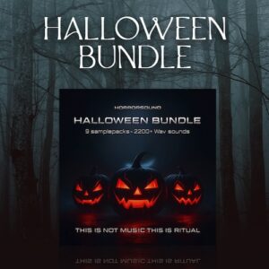 HorrorSound「Halloween Horror Bundle」映像・ゲーム・音楽に“恐怖”のリアルを加える！2300種類以上の効果音と16のKontakt楽器を一括収録したホラー音源セット｜DTMプラグインセール
