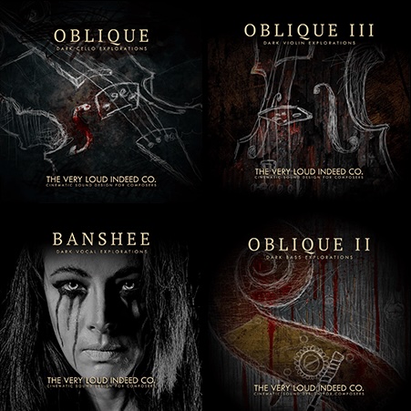 The Very Loud Indeed Co.「Horror Bundle」映像・ゲーム・舞台音楽に本物の恐怖と緊張感を注ぎ込む!Kontakt音源とは思えない生々しさと狂気を宿す4つのホラー系ライブラリ|DTMプラグインセール