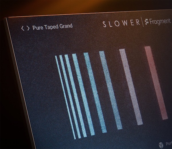 e-instruments「Slower Fragment」アナログテープ録音×1オクターブダウンで生まれる圧倒的な温かみと空気感!ヴィンテージテープの揺らぎと深みを再現する無料音源|DTMプラグインセール
