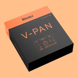 Rhodes「V-Pan」1970年代スーツケース・ピアノで業界標準となった伝説的『ビブラート』ステレオパンニングエフェクトを、あらゆる楽器に適用できるプラグインとして再構築した高性能なオートパン&モジュレーション・エフェクト|DTMプラグインセール