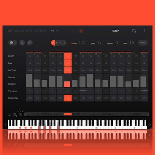 Sample Logic「Animation Station 2.0」750種類以上の高品質プリセット、リアルタイムで切り替え可能な4つのパターン、コードを押さえるだけで動き出すメロディとリズムが実現する革新的MIDIプラグイン｜DTMプラグインセール