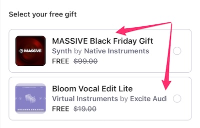 Plugin-Boutique購入特典