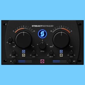 Streaky「Body Builder」音が細い、存在感がない、迫力が出ない…そんなミックスの悩みを一発で解消！ボーカルもミックスも自然に厚みと深みを加える新発想プラグイン｜DTMプラグインセール