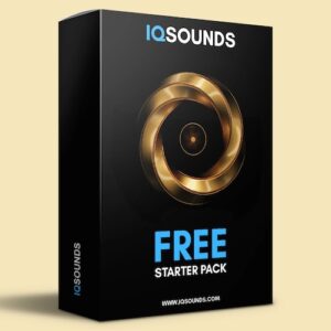 IQSounds「FREE Starter Pack」ドラム・ベース・シンセ・MIDI・FXなど幅広いジャンルに対応した、500MB超えの高音質サンプル｜DTMプラグインセール