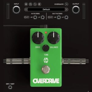 MixWave「MixWave: Overdrive」ギター・シンセ・ドラムにも対応！クラシックな歪みと現代的な柔軟性を兼ね備えた、1970年代の伝説的オーバードライブ｜DTMプラグインセール