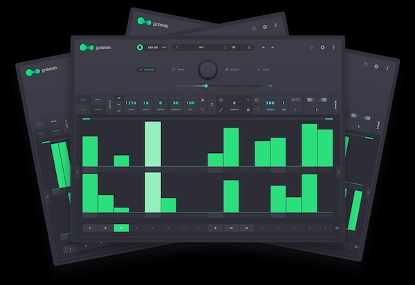 Audiomodern「Gatelab 2」チョップ、リシェイプ、アニメート―数秒でリズミックパターンをデザインし、オンザフライでアニメート！静的なオーディオをダイナミックなグルーヴに変え、深み、ドライブ、モーションを加える、革新的ゲートシーケンサー｜DTMプラグインセール