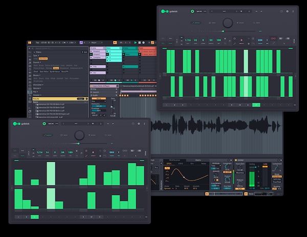 Audiomodern「Gatelab 2」チョップ、リシェイプ、アニメート―数秒でリズミックパターンをデザインし、オンザフライでアニメート！静的なオーディオをダイナミックなグルーヴに変え、深み、ドライブ、モーションを加える、革新的ゲートシーケンサー｜DTMプラグインセール