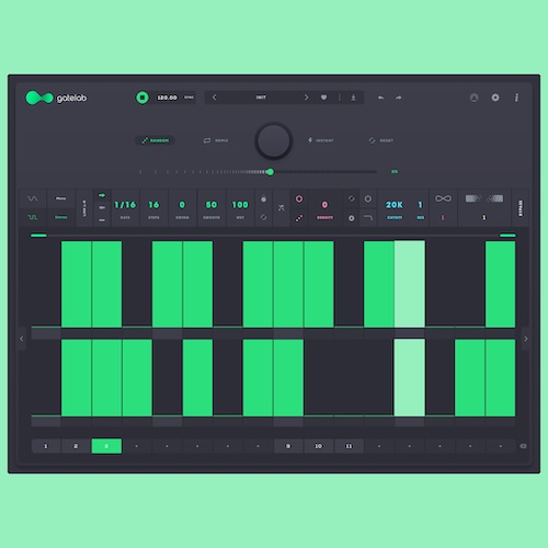 Audiomodern「Gatelab 2」チョップ、リシェイプ、アニメート―数秒でリズミックパターンをデザインし、オンザフライでアニメート！静的なオーディオをダイナミックなグルーヴに変え、深み、ドライブ、モーションを加える、革新的ゲートシーケンサー｜DTMプラグインセール