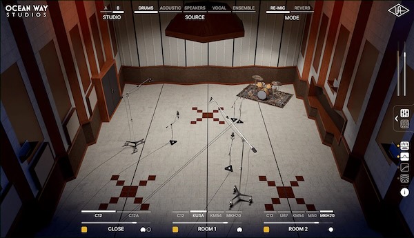 Universal Audio「Ocean Way Studios Deluxe」世界で最も称賛される録音空間!3つの驚異的リバーブチャンバーで豪華なサウンドを追加し、ボーカルと弦楽器の微妙な深みからドラムのエピックテールまで、他の一次元プラグインエフェクトやハードウェアでは決して触れられないリアリズムを実現|DTMプラグインセール