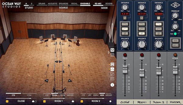 Universal Audio「Ocean Way Studios Deluxe」世界で最も称賛される録音空間!3つの驚異的リバーブチャンバーで豪華なサウンドを追加し、ボーカルと弦楽器の微妙な深みからドラムのエピックテールまで、他の一次元プラグインエフェクトやハードウェアでは決して触れられないリアリズムを実現|DTMプラグインセール