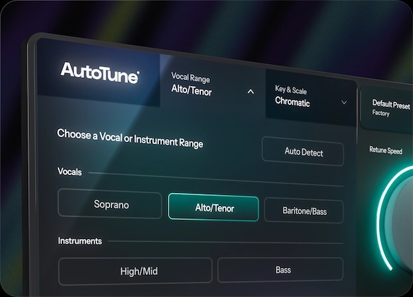Antares「AutoTune 2026」数秒でプロクオリティのボーカルを実現!本物のAutoTuneの本質的ワークフローとプレミアムサウンドを、効率的でCPUフレンドリーなパッケージに凝縮。完全にゼロから再構築された最強ピッチ補正ツール|DTMプラグインセール