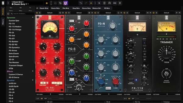 Slate Digital「Mix Bundle One」完全なアナログモデリング・ミックスチェーンを数秒で構築。業界プロが信頼する4つの象徴的モジュール(コンプレッサー、EQ、ツール)+3ボーナスモジュール、計7つのプラグインを1ラックに統合|DTMプラグインセール