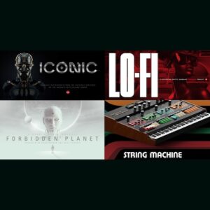 EASTWEST「Future Bundle」ビンテージシンセ、ローファイ、モーフィングサウンド、レトロストリングスまで網羅！音楽ジャンルを問わず使える高品質シンセ4製品を一挙に収録したバンドル｜DTMプラグインセール