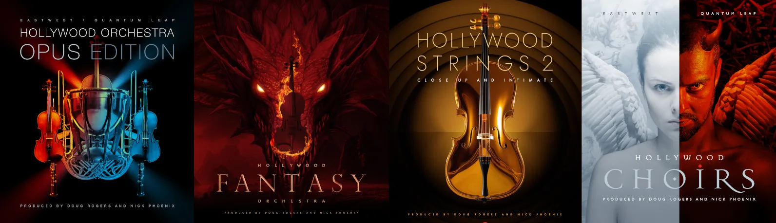 EASTWEST「Hollywood Bundle」本格オーケストラから民族楽器・合唱隊まで収録！作曲初心者でもプロのような壮大なサウンドを簡単に実現できる最強シネマティック音源バンドル｜DTMプラグインセール