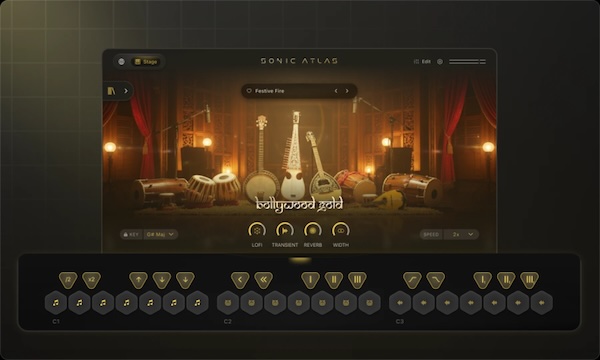 Pitch Innovations「Sonic Atlas」インド伝統音楽から現代的ビートまで収録！音楽制作に革命を起こす、世界各地の民族音楽を即戦力に変えるサンプラー｜DTMプラグインセール