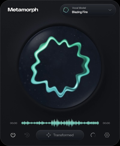 Antares「Metamorph」ボーカルトラックをキャプチャし、プレミアムボイスモデルを選び、ワンクリックで結果を取得!変換されたボーカルは即座にセッションで使用可能な、AIで声を変える革命的プラグイン|DTMプラグインセール